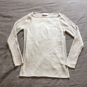 Everlane Luxe Wool Ribbed Boatneck